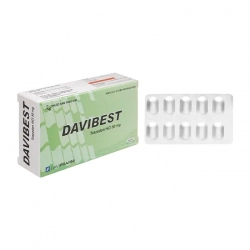 Davibest 50mg DaviPharm 3 vỉ x 10 viên Davibest 50mg DaviPharm 3 vỉ x 10 viên