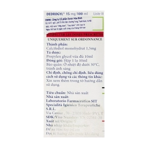 Dedrogyl 15mg/100ml Desma Pharma 10ml (Calcifediol)