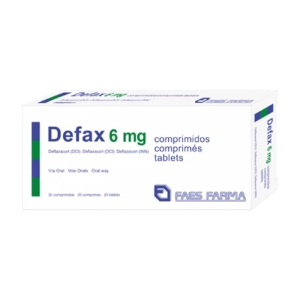 Defax 6mg Faes Farma 2 vỉ x 10 viên (Deflazacort)