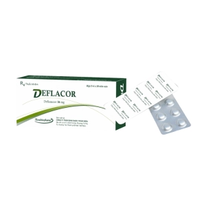 Deflacor 36mg Herabiopharm 3 vỉ x 10 viên (Deflazacort)