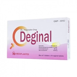 Deginal Mediplantex 1 vỉ x 10 viên - Điều trị viêm âm đạo Deginal Mediplantex 1 vỉ x 10 viên - Điều trị viêm âm đạo