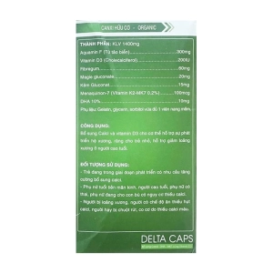 Delta Caps Phương Đông Pharma 60 viên Delta Caps Phương Đông Pharma 60 viên