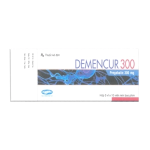 Demencur 300 Savipharm 3 vỉ x 10 viên (Pregabaline) Demencur 300 Savipharm 3 vỉ x 10 viên (Pregabaline)