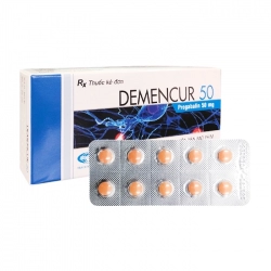 Demencur 50 Savipharm 3 vỉ x 10 viên Demencur 50 Savipharm 3 vỉ x 10 viên