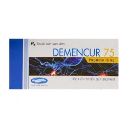 Demencur 75 Savipharm 3 vỉ x 10 viên Demencur 75 Savipharm 3 vỉ x 10 viên