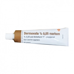Dermovate Cream Merhem 0.05% GSK 50g - Kem trị vảy nến Dermovate Cream Merhem 0.05% GSK 50g - Kem trị vảy nến