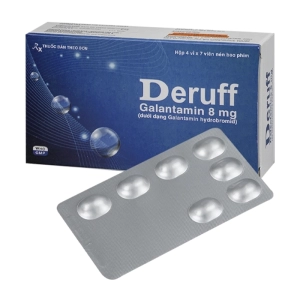 Deruff 8mg Davipharm 4 vỉ x 7 viên (Galantamine)