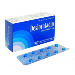 Desloratadin 5mg F.T Pharma 10 vỉ x 10 viên Desloratadin 5mg F.T Pharma 10 vỉ x 10 viên