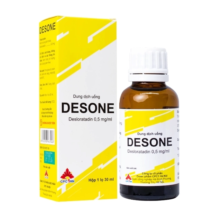 Desone 0.5mg/ml CPC1 Hà Nội 30ml