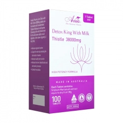 Detox King With Milk Thistle 38000mg Aussia 100 viên – Viên uống bổ gan Detox King With Milk Thistle 38000mg Aussia 100 viên – Viên uống bổ gan