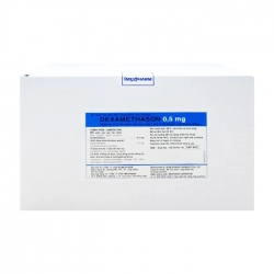 Dexamethason 0.5mg Imexpharm 60 vỉ x 40 viên Dexamethason 0.5mg Imexpharm 60 vỉ x 40 viên