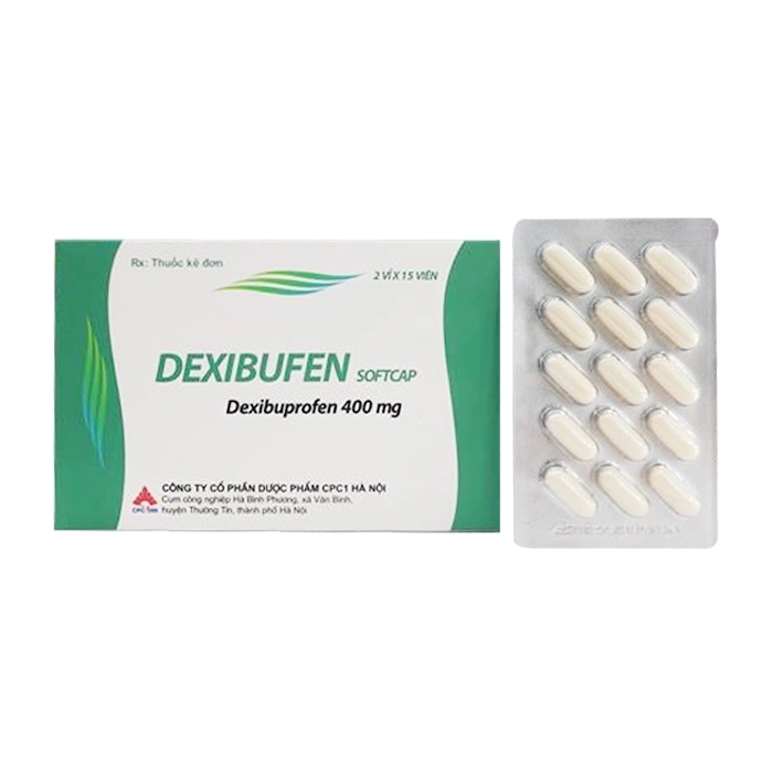 Dexibufen 400mg CPC1 Hà Nội 2 vỉ x 15 viên