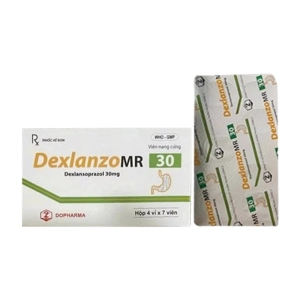 DexlanzoMR 30 Dopharma 4 vỉ x 7 viên (Dexlansoprazole)