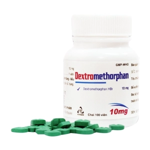 Dextromethorphan 10mg TV.Pharm chai 100 viên (Dextromethorphan)