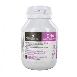 DHA For Pregnancy Bioisland 60 viên - Viên uống bổ bà bầu DHA For Pregnancy Bioisland 60 viên - Viên uống bổ bà bầu