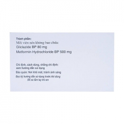 Dianorm M 80mg/500mg Micro 10 vỉ x 10 viên