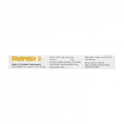 Diaprid 2mg Pymepharco 2 vỉ x 15 viên Diaprid 2mg Pymepharco 2 vỉ x 15 viên