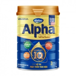 Dielac Alpha Gold 3 Vinamilk 850g - Hỗ trợ phát triển toàn diện Dielac Alpha Gold 3 Vinamilk 850g - Hỗ trợ phát triển toàn diện