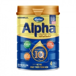 Dielac Alpha Gold 4 Vinamilk 850g - Hỗ trợ phát triển toàn diện Dielac Alpha Gold 4 Vinamilk 850g - Hỗ trợ phát triển toàn diện