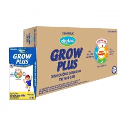 Dielac Grow Plus Vinamilk 48 hộp x 110ml - Sữa uống dinh dưỡng Dielac Grow Plus Vinamilk 48 hộp x 110ml - Sữa uống dinh dưỡng