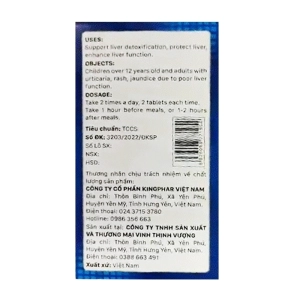 Diệp Hạ Châu Plus Kingphar 40 viên - Hỗ trợ giải độc gan