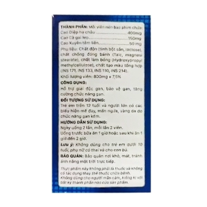 Diệp Hạ Châu Plus Kingphar 40 viên - Hỗ trợ giải độc gan