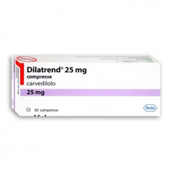 Thuốc Dilatrend 25mg, Hộp 30 viên