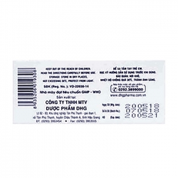 DilodinDHG 5 vỉ x 10 viên DilodinDHG 5 vỉ x 10 viên