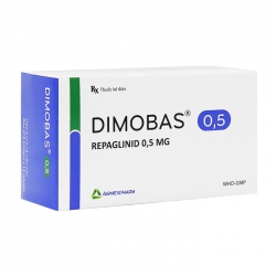 Dimobas 0.5 Agimexpharm 4 vỉ x 15 viên Dimobas 0.5 Agimexpharm 4 vỉ x 15 viên