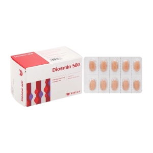 Diosmin 500 Stellapharm 6 vỉ x 10 viên