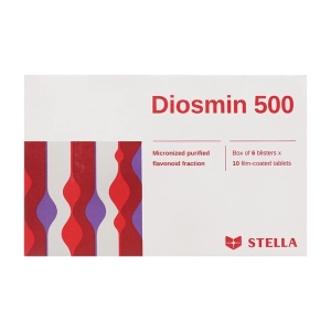 Diosmin 500 Stellapharm 6 vỉ x 10 viên Diosmin 500 Stellapharm 6 vỉ x 10 viên