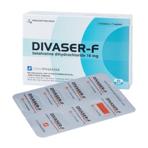 Divaser-F 16mg Davipharm 4 vỉ x 7 viên