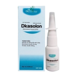Dkasolon 0.05% DK Pharma lọ 60 liều (Mometason furoat)