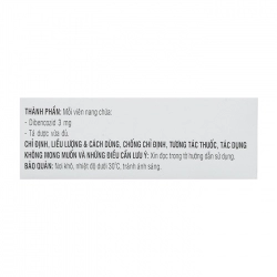 Dobenzic 3mg Domesco 3 vỉ x 10 viên Dobenzic 3mg Domesco 3 vỉ x 10 viên