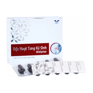 Độc Hoạt Tang Ký Sinh Bidiphar 12 vỉ x 5 viên