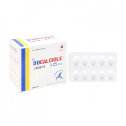 Docalciole 0.25mcg Domesco 10 vỉ x 10 viên Docalciole 0.25mcg Domesco 10 vỉ x 10 viên