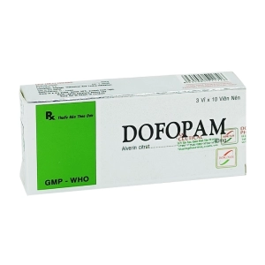 Dofopam 40mg Đông Nam 3 vỉ x 10 viên (Alverine citrate)