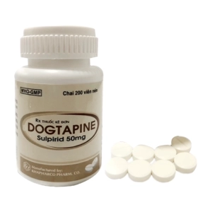 Dogtapine 50mg Khapharco 200 viên (Sulpiride)