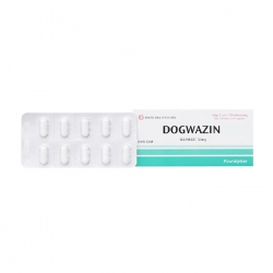 Dogwazin 50mg Thành Nam 3 vỉ x 10 viên - Trị tâm thần phân liệt