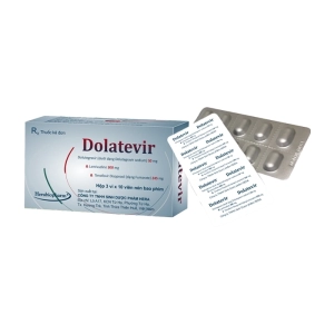 Dolatevir Herabiopharm 3 vỉ x 10 viên (Dolutegravir + Lamivudine + Tenofovir Disoproxil Fumarate)
