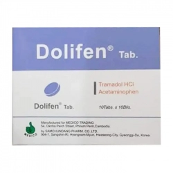 Dolifen Tab Medico 10 vỉ x 10 viên - Thuốc giảm đau vừa đến nặng Dolifen Tab Medico 10 vỉ x 10 viên - Thuốc giảm đau vừa đến nặng