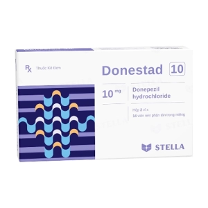 Donestad 10 Stellapharm 2 vỉ x 14 viên (Donepezil hydrochloride)