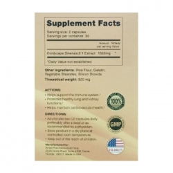 Đông trùng hạ thảo Effemed Ultra Cordyceps 1500mg, 60 viên Đông trùng hạ thảo Effemed Ultra Cordyceps 1500mg, 60 viên