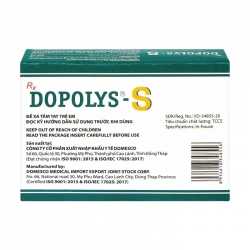 Dopolys - S Domesco 3 vỉ x 10 viên - Thuốc trị trĩ, viêm giãn tĩnh mạch Dopolys - S Domesco 3 vỉ x 10 viên - Thuốc trị trĩ, viêm giãn tĩnh mạch