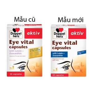 Eye Vital Capsules Doppelherz 3 vỉ x 10 viên - Viên uống bổ mắt