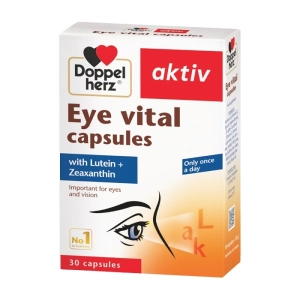 Eye Vital Capsules Doppelherz 3 vỉ x 10 viên - Viên uống bổ mắt
