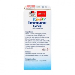 Doppelherz Kinder Immune Syrup 150ml – Siro tăng cường miễn dịch Doppelherz Kinder Immune Syrup 150ml – Siro tăng cường miễn dịch