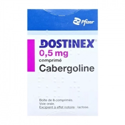 Dostinex 0.5mg Pfizer 8 viên