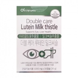 Double Care Lutein Milk Thistle Unicell Pharm 5 vỉ x 6 viên Double Care Lutein Milk Thistle Unicell Pharm 5 vỉ x 6 viên