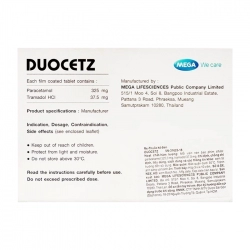Doucetz Mega We Care 3 vỉ x 10 viên - Trị cơn đau vừa đến nặng Doucetz Mega We Care 3 vỉ x 10 viên - Trị cơn đau vừa đến nặng